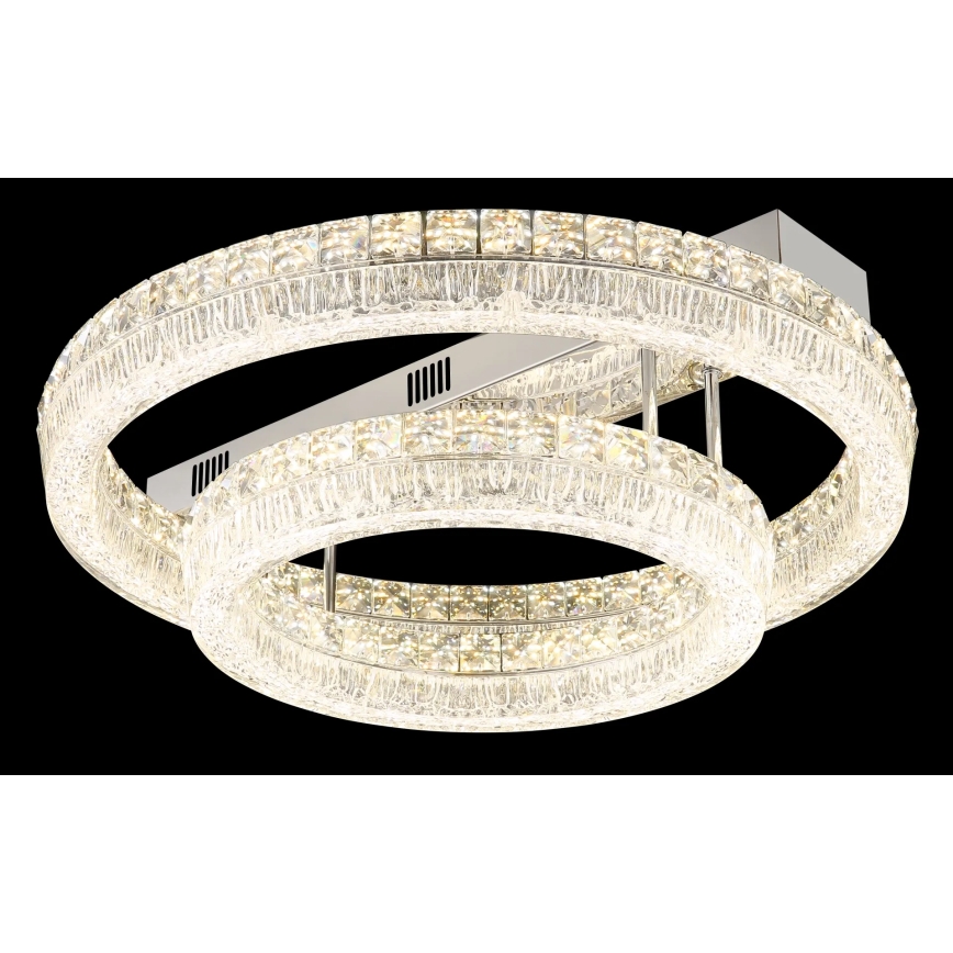 Globo - Dimmbare LED-Deckenleuchte LED/60W/230V 2700-6000K klar + Fernbedienung
