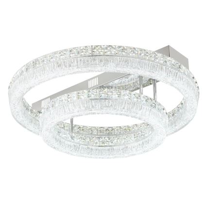 Globo - Dimmbare LED-Deckenleuchte LED/60W/230V 2700-6000K klar + Fernbedienung