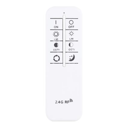Globo - LED-dimmbare Pendelleuchte an Kabel LED/45W/230V 2700-6000K glänzender Chrom + Fernbedienung