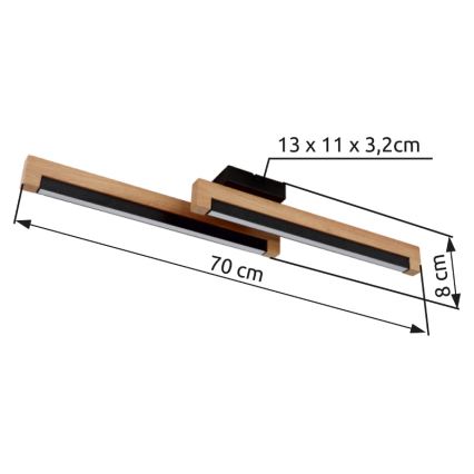 Globo - LED-Deckenleuchte LED/12W/230V