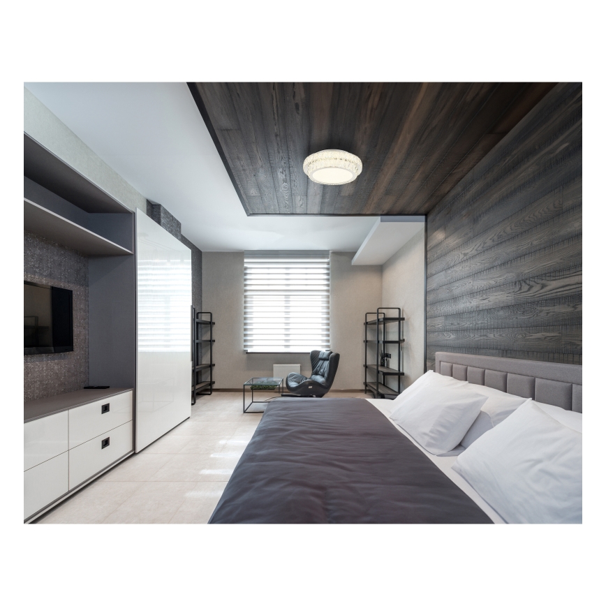 Globo - dimmbare LED-Deckenleuchte LED/38W/230V 2700-6000K Ø 40 cm + Fernbedienung