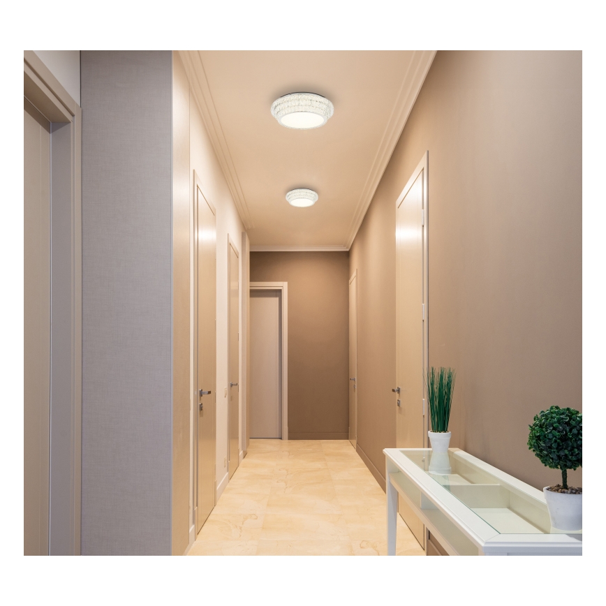 Globo - LED-dimmbare Deckenleuchte LED/58W/230V 2700-6000K Ø 60 cm weiß + Fernbedienung