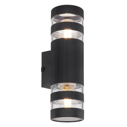Globo - Wandleuchte 2xE27/10W/230V schwarz