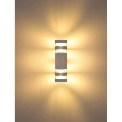 Globo - Wandleuchte 2xE27/10W/230V weiß