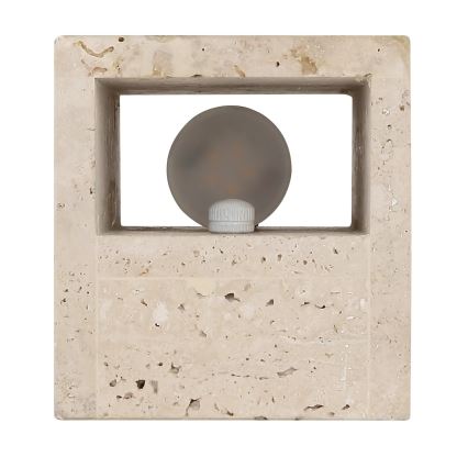Globo - LED-Wandleuchte, 6 W, 230 V, 3000 K, Travertin