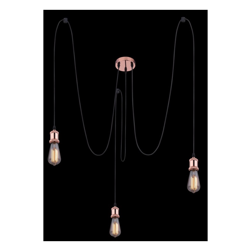 Globo A32-3 - Hängeleuchte OLIVER 3xE27/40W/230V Spinne