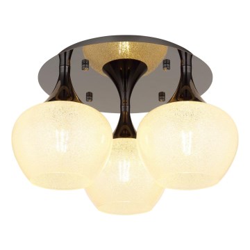 Globo - Anbauleuchte 3xE27/40W/230V anthrazit