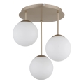 Globo - Aufgesetzte Deckenleuchte 3xE14/25W/230V Messing
