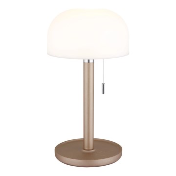 Globo - Aufladbare LED-Tischleuchte LED/1,5W/3,7V 3000/4200/6000K 1800mAh braun