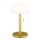 Globo - Aufladbare LED-Tischleuchte LED/1,5W/3,7V 3000/4200/6000K 1800mAh Messing