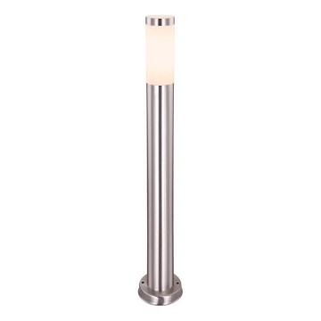 Globo - Außenleuchte 1xE27/23W/230V IP44 80 cm glänzendes Chrom