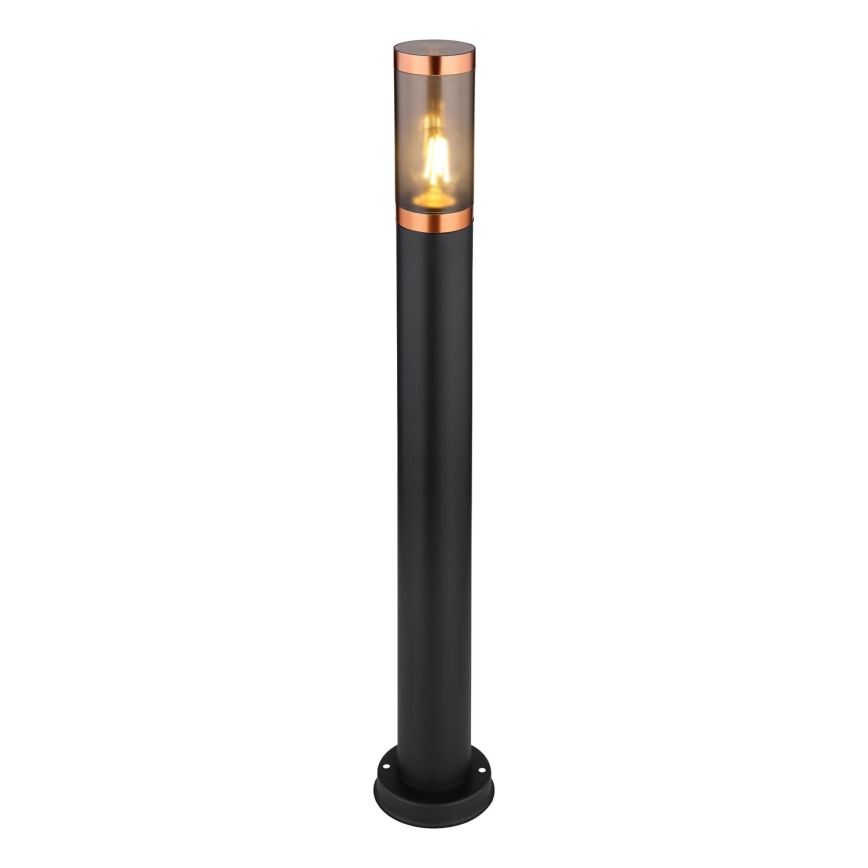 Globo - Außenleuchte 1xE27/23W/230V IP44 80 cm schwarz/kupfern