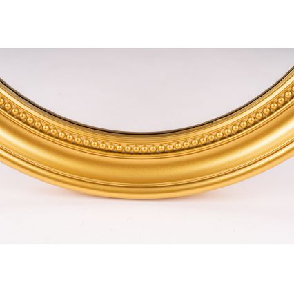 Globo - Wandspiegel Ø 39 cm, goldfarben