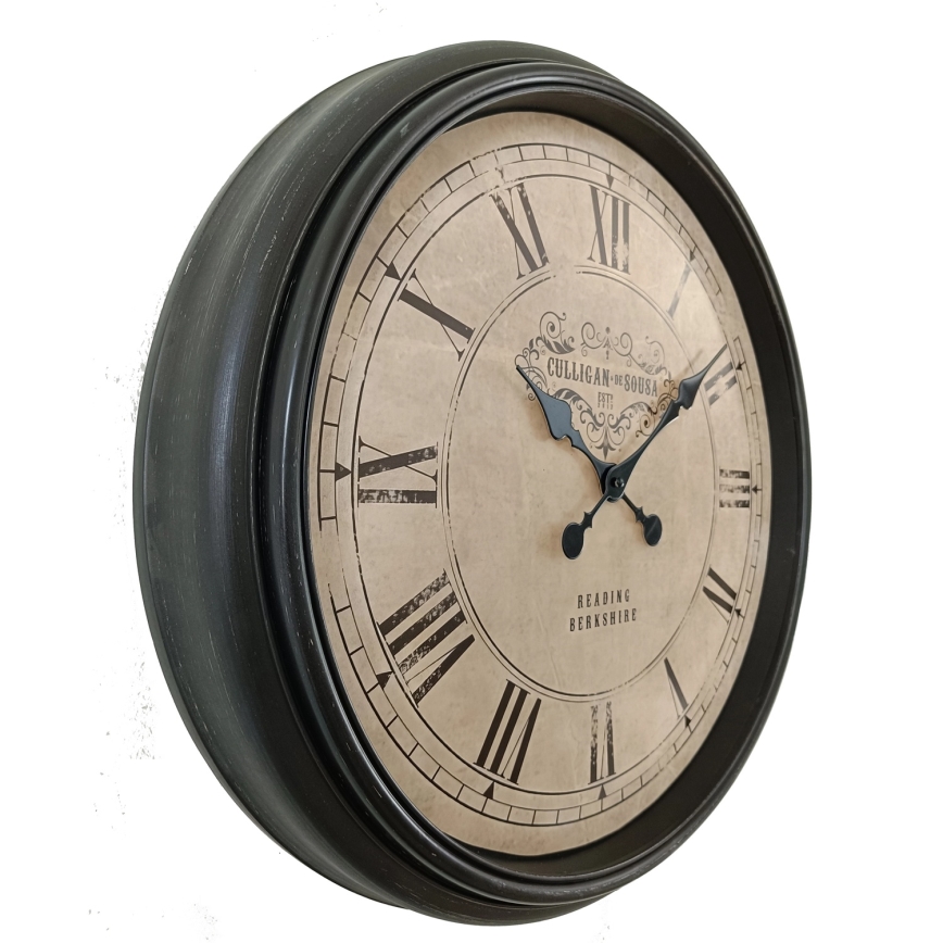 Globo - Wanduhr Ø 58 cm, 1×AA