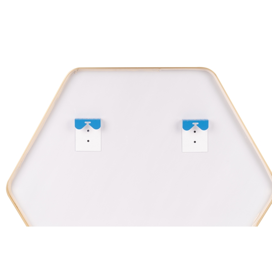 Globo - Wandspiegel 70x80 cm goldfarben