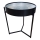 Globo - Couchtisch mit Uhr Ø 49 cm schwarz