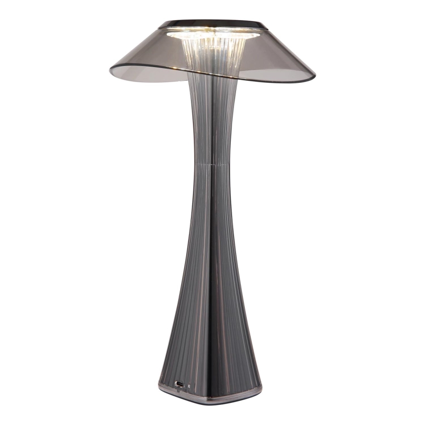 Globo - Dimm- und aufladbare LED-Tischleuchte LED/2,5W/3,7V 1200mAh 2700K/4500K/6500K schwarz
