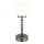 Globo - Dimm- und aufladbare LED-Tischleuchte mit Touch-Funktion LED/2,5W/5V 1800mAh 2700/4000/6500K anthrazit