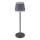 Globo - Dimm- und aufladbare LED-Tischleuchte mit Touch-Funktion LED/4,6W/3,7V 3000K 1800mAh grau IP54