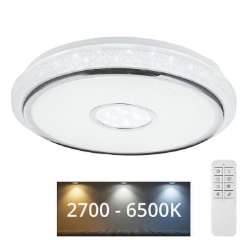 Globo - Dimmbare LED-Deckenleuchte LED/40W/230V 2700-6500K + Fernbedienung