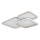 Globo - dimmbare LED-Deckenleuchte LED/55W/230V 2700-6000K 65x45,5 cm + Fernbedienung