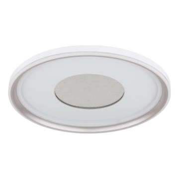 Globo - Dimmbare LED-Deckenleuchte LED/60W/230V 2700-6000K Ø 59 cm Weiß/Creme + Fernbedienung