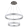 Globo - Dimmbare LED-Hängeleuchte mit Seilaufhängung LED/60W/230V 2700-6000K + Fernbedienung