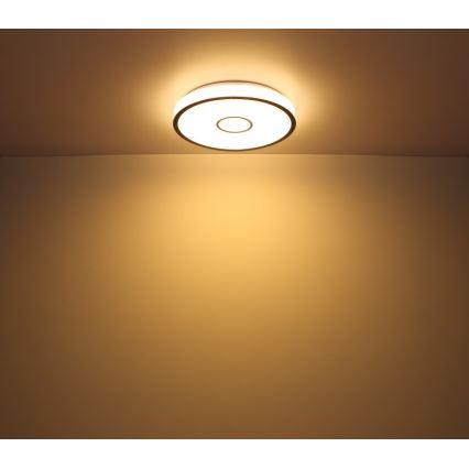 Globo - Dimmbare LED-RGB-Badezimmerleuchte LED/30W/230V IP44 Wi-Fi Tuya + Fernbedienung