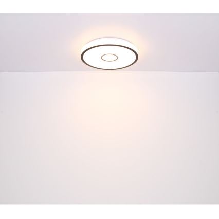 Globo - Dimmbare LED-RGB-Badezimmerleuchte LED/30W/230V IP44 Wi-Fi Tuya + Fernbedienung