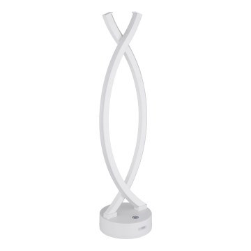 Globo - Dimmbare LED-Tischleuchte mit Touch-Funktion LED/1W/3,7V 3000K 1800 mAh USB weiß
