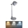 Globo - Dimmbare LED-Tischleuchte mit Touch-Funktion LED/7,5W/230V 3000K/4000K/6500K grau