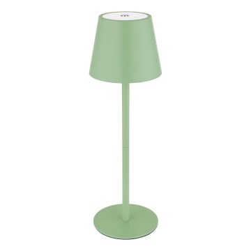 Globo - Dimmbare, per Touch bedienbare, wiederaufladbare Outdoor-Tischlampe 3-in-1 LED/3W/5V 3000/4000/5000K IP54 1800 mAh grün