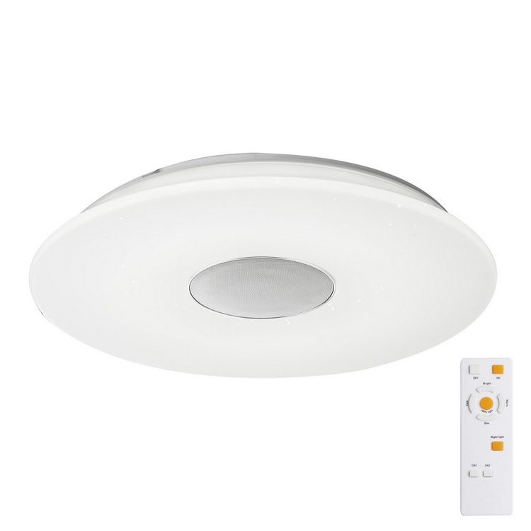 Globo - Dimmbare RGBW-Deckenleuchte LED/50W/230V + Fernbedienung