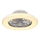 Globo - Dimmbarer LED-Deckenventilator LED/40W/230V 3000-6500K + Fernbedienung