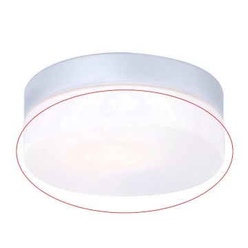 Globo - Ersatzglas für Deckenleuchte VRANOS E27, silber, Ø 18,4 cm