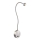 Globo - Flexible kleine LED-Leuchte LED/3W/230V glänzendes Chrom