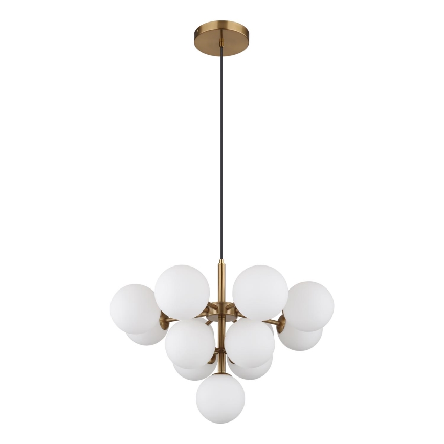 Globo - Hängeleuchte 13xG9/5W/230V d 56 cm golden