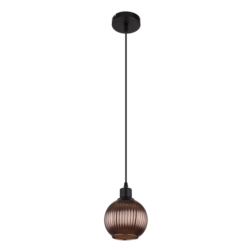 Globo - Hängeleuchte 1xE27/25W/230V d 15 cm kupfern