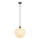 Globo - Hängeleuchte 1xE27/40W/230V d 29 cm weiß/anthrazit