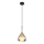 Globo - Hängeleuchte 1xE27/60W/230V d 20 cm schwarz