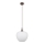 Globo - Hängeleuchte 1xE27/60W/230V d 29 cm weiß/braun