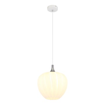 Globo - Hängeleuchte 1xE27/60W/230V d 29 cm weiß
