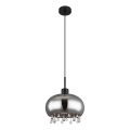 Globo - Hängeleuchte 1xE27/9W/230V d 28 cm schwarz
