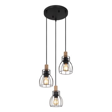 Globo - Hängeleuchte 3xE27/40W/230V