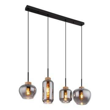 Globo - Hängeleuchte 4xE27/40W/230V