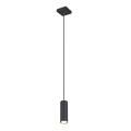 Globo - Hängeleuchte an Kabel 1xGU10/35W/230V schwarz