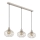 Globo - Hängeleuchte an Kabel 3xE27/40W/230V beige