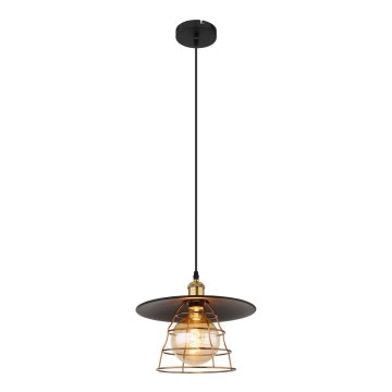 Globo - Hängeleuchte an Seil 1xE27/60W/230V