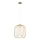 Globo - Hängeleuchte mit Kabel 1xE27/40W/230V Ø 35 cm beige/weiß
