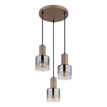Globo - Hängeleuchte mit Kabel 3xE27/40W/230V